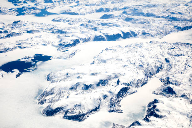 istock Aerial view of Greenland 864540632