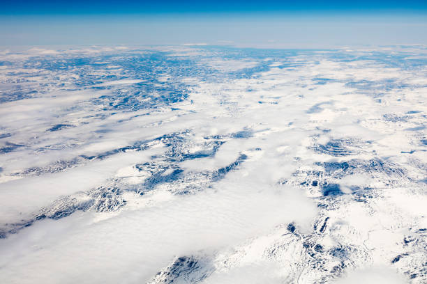 istock Arctic Landscape in Greenland, Aerial View 864540998