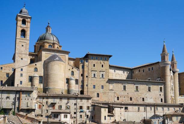 istock Urbino. Cathedral and bell tower 864542880