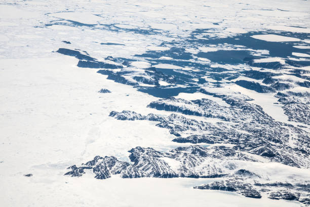 istock Aerial view of Greenland 864546072