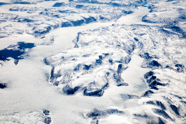 istock Aerial view of Greenland 864546968