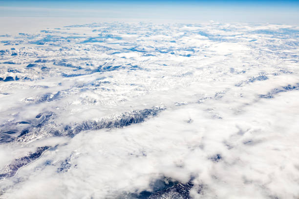 istock Arctic Landscape in Greenland, Aerial View 864547524