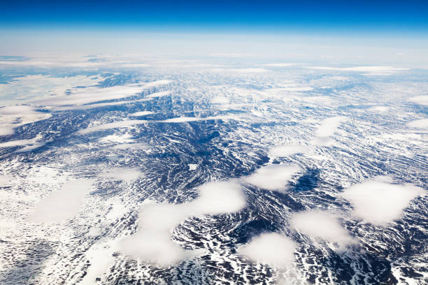 istock Arctic Landscape in Greenland, Aerial View 864547904