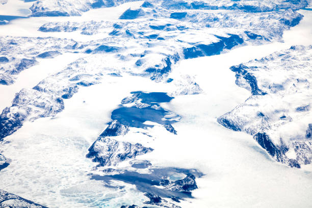 istock Aerial view of Greenland 864548196