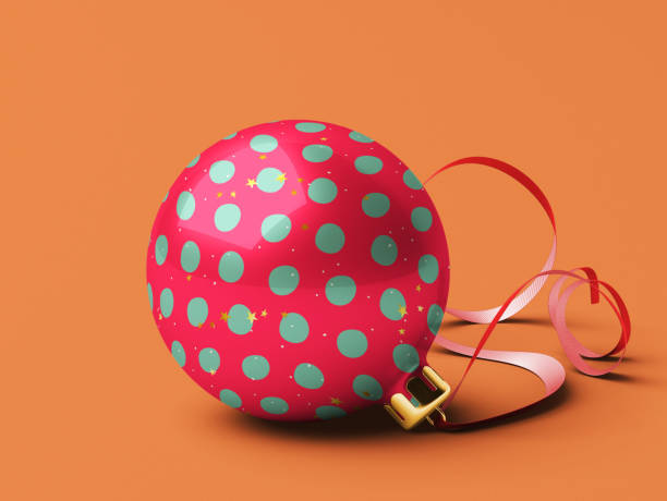istock Christmas Ball is On Isolated Background 864549194