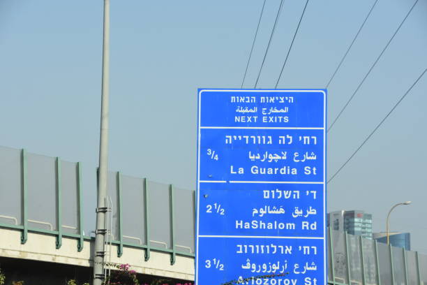 istock Direction signs In Israel 864555012