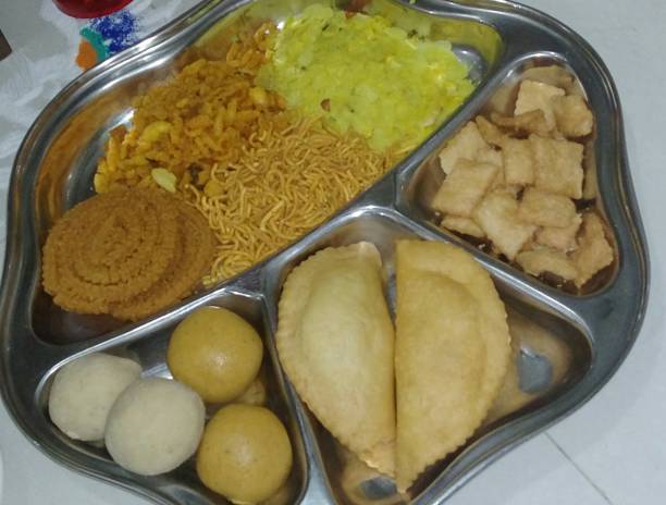 istock Traditional Indian Diwali Snacks 864555554