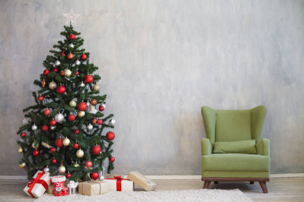 istock Christmas decor for Christmas with gifts 864556168