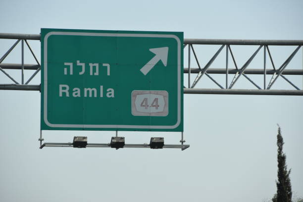 istock Road sign in Israel 864563764