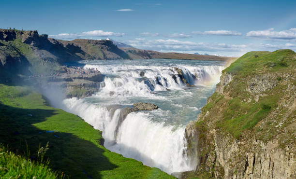 istock famous Gullfoss waterfall in southern Iceland 864567590