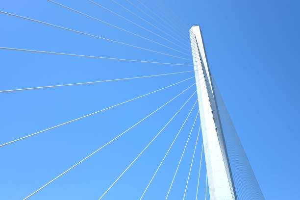 istock Abstract part of the bridge and sky 864567770