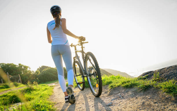 istock Enjoying a relaxing biking ride on the seaside 864574260
