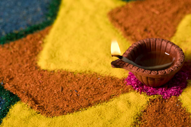 istock Diwali oil lamp 864579976