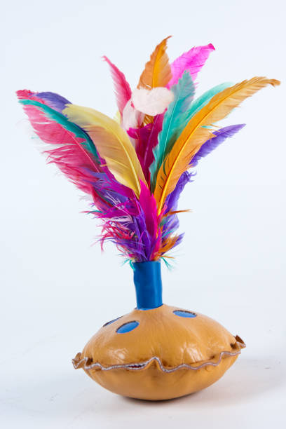 toy handmade toy shuttlecock stock pictures, royalty-free photos & images