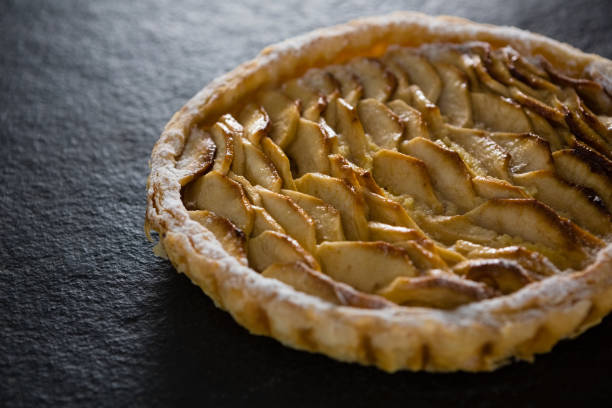 istock Close-up of apple tart 864587198