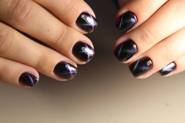 istock Perfect manicure and natural nails. 864594336