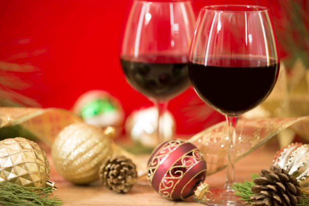 istock Christmas holiday party, wine tasting event. 864612922
