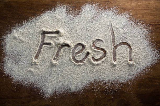 istock The word fresh written on sprinkled flour 864613860