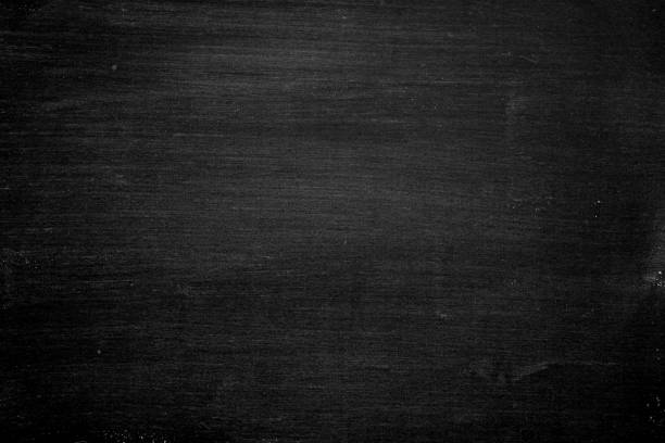 Abstract chalk blackboard with chalk scratch in learing classroom , ready used as background for add text or graphic stock photo