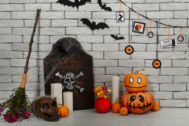 istock Halloween holiday decoration 864625794