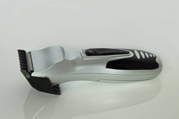 istock Hair trimmer taken closeup with reflection. 864626478