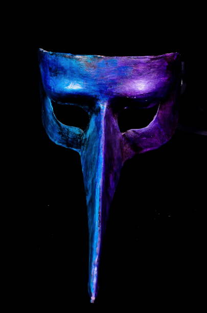 istock Traditional Venice Mask with Big Nose 864637484