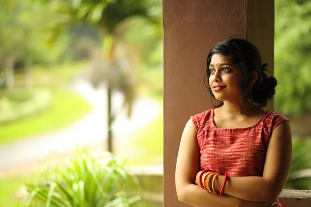 istock Female in Traditional Wear Posing 864654872