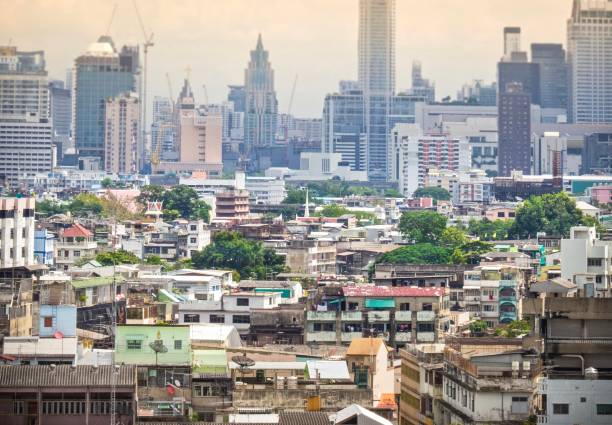 istock Aerial View Downtown Bangkok , Thailand 864660804