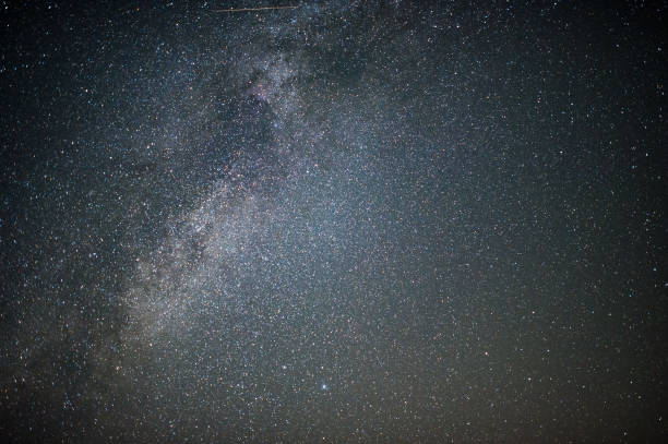 istock Amazing view on clear night sky with thousands of stars 864664824
