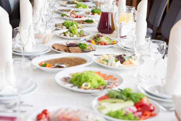 istock Tasty restaurant cold appetizers 864665424