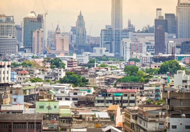 istock Aerial View Downtown Bangkok , Thailand 864669918