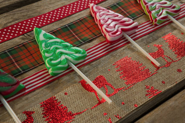 istock High angle view of colorful mint candies 864674152