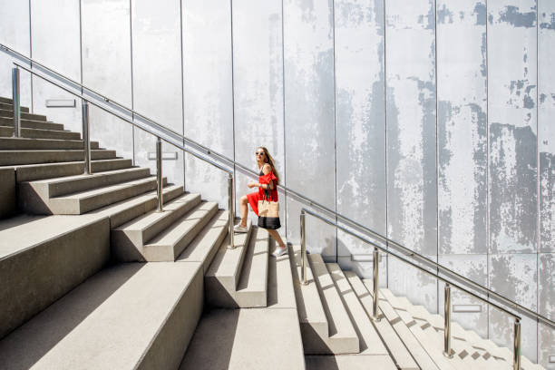 istock Woman on the stairs 864674512