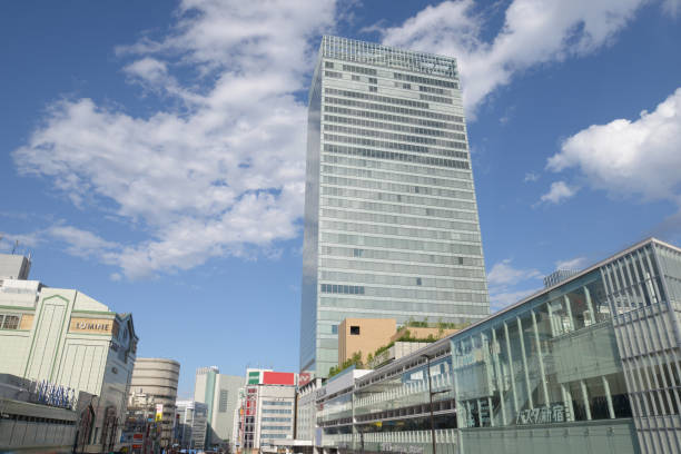 istock Shinjuku Station South Exit Bus Terminal Building 864679446