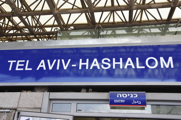 istock A sign at a train station 864683128