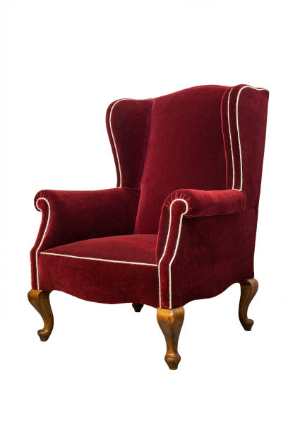 istock Classic luxury armchair isolated on white 864684922