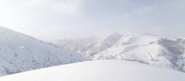 istock snowy mountains in Kazakhstan 864703768