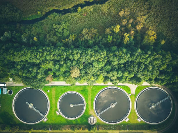 istock Sewage treatment plant 864708264