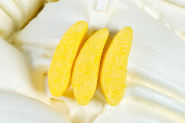istock Whipped vanila ice-cream with dried fruit 864721990