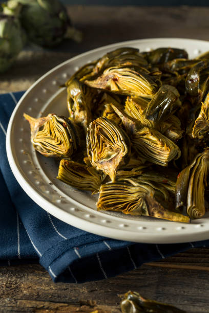 istock Roasted Organic Baby Artichokes 864739034