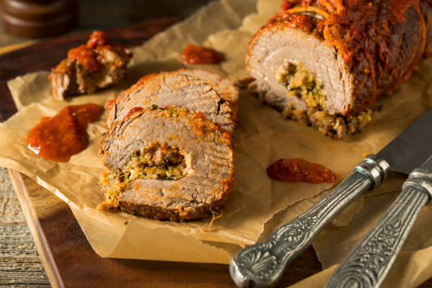 istock Rustic Italian Homemade Beef Braciole 864739208