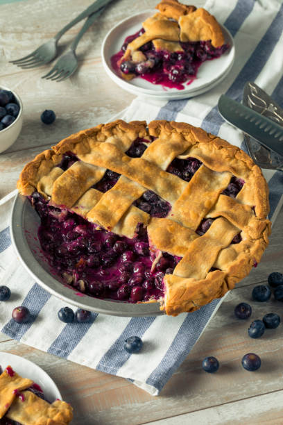 istock Sweet Homemade Blueberry Pie 864745470
