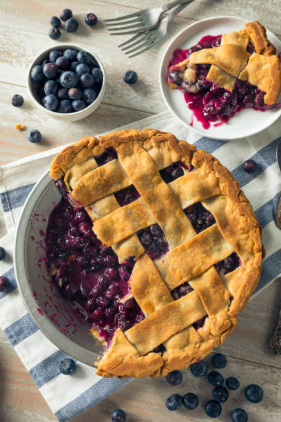 istock Sweet Homemade Blueberry Pie 864745756