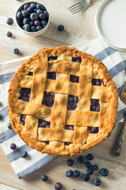 istock Sweet Homemade Blueberry Pie 864746408