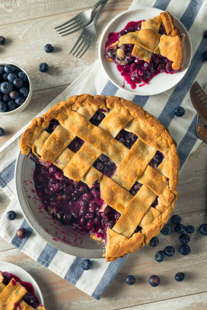 istock Sweet Homemade Blueberry Pie 864749284
