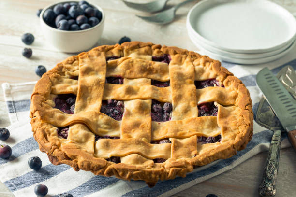 istock Sweet Homemade Blueberry Pie 864752632