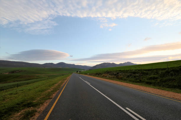 On the Road though South Africa in African Winter