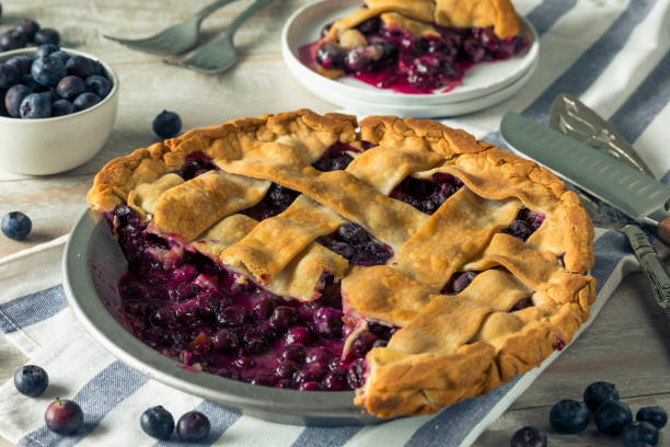 istock Sweet Homemade Blueberry Pie 864759682