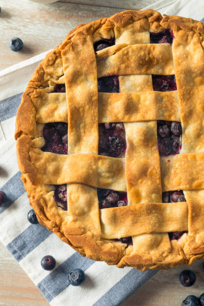 istock Sweet Homemade Blueberry Pie 864762836