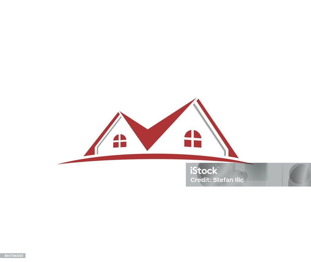 Haus-Symbol - Lizenzfrei Logo Vektorgrafik
